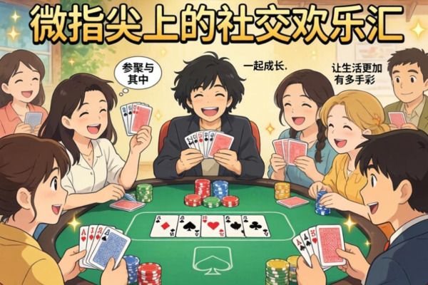 沉浸对局微扑克更显竞技张力与竞技新体验